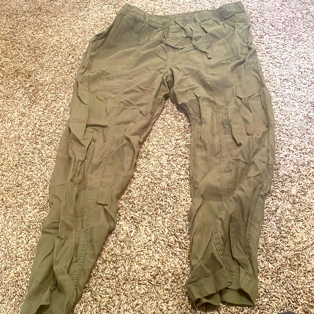 Green pants